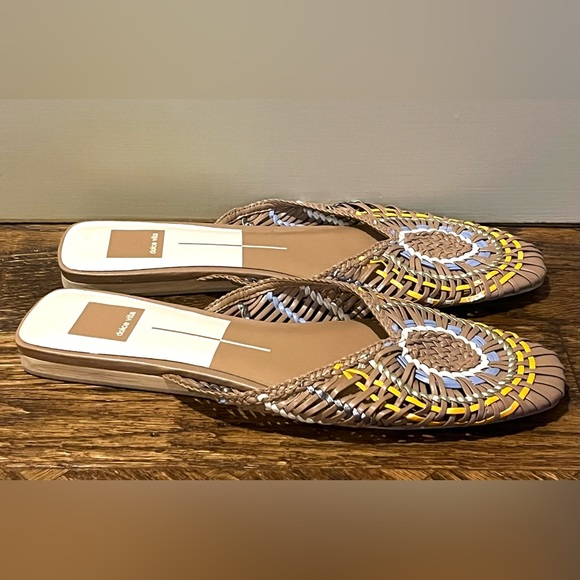 Dolce Vita Women’s Baez Woven Boho Mule Slip On Beach Resort 8 NEW Retail $130 - Picture 2 of 4